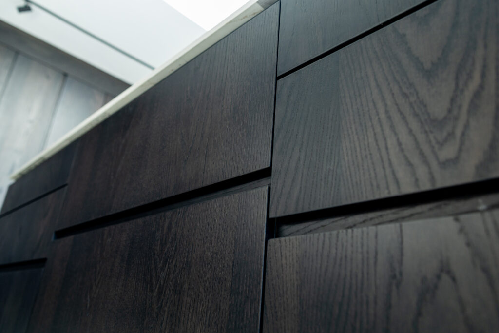 Beautiful bespoke kitchen interior in Limerick by Dovetail Interiors, featuring elegant cabinetry and modern finishes.