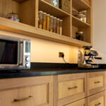 Beautiful bespoke kitchen interior in Limerick by Dovetail Interiors, featuring elegant cabinetry and modern finishes.