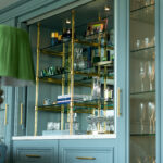 Modern kitchen renovation with bespoke cabinetry, ceramic sink, and Quooker tap by Dovetail Interiors