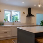 Kitchen Project Limerick - Blue island Grey Kitchen