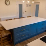 Kitchen Project Limerick - Blue island Grey Kitchen